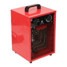 SHE SHX Industrijski grelnik zraka 5000W rdeč
