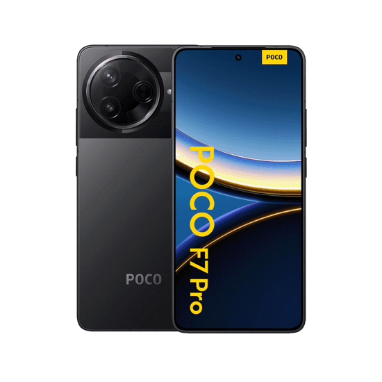 POCO F7 PRO 5G pametni telefon 12/256GB, črn