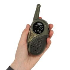 Ikonka Vojaški set treh walkie talkie postaj doseg do 300m 