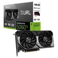ASUS Dual GeForce RTX 5060 Ti OC 16GB GDDR7 (DUAL-RTX5060TI-O16G) grafična kartica