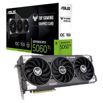 ASUS TUF Gaming GeForce RTX 5060 Ti OC 16GB GDDR7 (TUF-RTX5060TI-O16G-GAMING) grafična kartica
