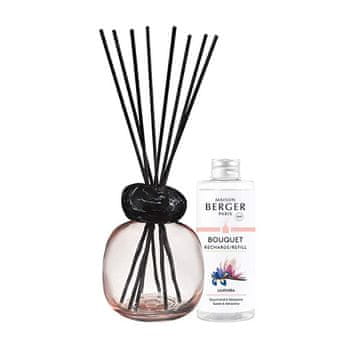 Maison Berger Paris Darilni set aroma difuzor Mineral Pink + polnilo Liliflora 180 ml