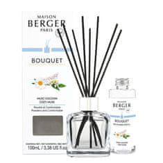 Maison Berger Paris Darilni set aroma difuzor Cube + polnilo Cosy Musk 100 ml