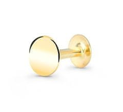 Cutie Jewellery Enojni piercing uhani iz zlata Z5034-30-X-1