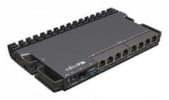Mikrotik RB5009UPr+S+IN Router 7xLAN, Gigabit LAN, 2,5 Gbps LAN, USB, SFP, PoE