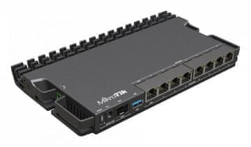 Mikrotik RB5009UPr+S+IN Router 7xLAN, Gigabit LAN, 2,5 Gbps LAN, USB, SFP, PoE