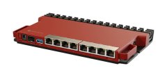 Mikrotik L009UiGs-RM router 8x Gigabit LAN, 2,5Gbps LAN, USB, SFP, PoE