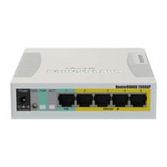 Mikrotik RouterBoard RB260GSP (CSS106-1G-4P-1S) 5port GbE 1xGbE SFP PoE switch