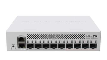 Mikrotik CRS310-1G-5S-4S+IN Cloud Router Switch z licenco RouterOS L5 10xLAN priključek, 1xGigabit LAN, kovinsko ohišje