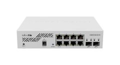 Mikrotik ikrotik CSS610-8G-2S+IN Osem 1G Ethernet portov in dva SFP+ porta za 10G optično povezljivost