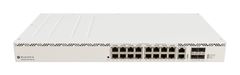 Mikrotik CRS320-8P-8B-4S+R PoE Switch 17xGigabit LAN, PoE port 16, PoE razred PoE++, SFP port 4, Rack, Kovinsko ohišje, Moč 600W