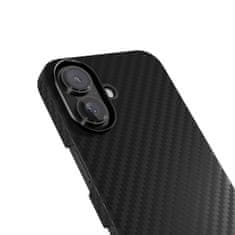 Epico Mag+ Carbon Cover za iPhone 16 - črn