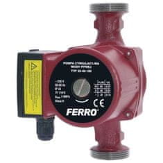 Ferro Obtočna črpalka 25-40-180, 180 mm, 40 W