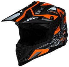 iXS Motocross čelada iXS363 2.0, oranžna/siva