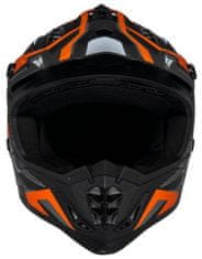 iXS Motocross čelada iXS363 2.0, oranžna/siva