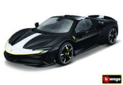 BBurago 1:18 Ferrari Signature Series SF90 Spider Asto Fiorano Black