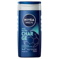 Nivea Gel za tuširanje za moške Ultra Charge (gel za tuširanje) 250 ml
