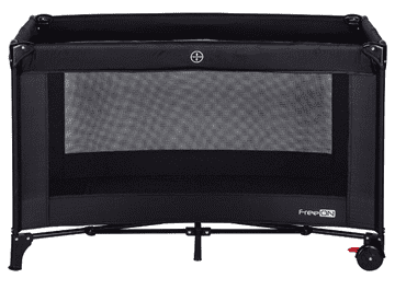 Freeon Snozze prenosna postelja, črna (85666)