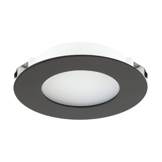 Ideus LED vgradna 1,9W svetilka 4000K 190lm IP44 ROLO črna