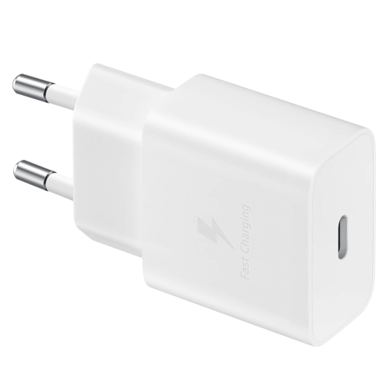 Samsung Hišni polnilec adapter Fast Charge EP-T1510XWE 15W PD bel - original - Bulk
