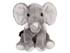 Charlie Bears Charlie Bears Komplet dveh plišastih igrač iz serije Cuddle Cubs: krava, slon – idealne plišaste igrače za dojenčke, 13 cm