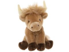 Charlie Bears Charlie Bears Komplet dveh plišastih igrač iz serije Cuddle Cubs: krava, slon – idealne plišaste igrače za dojenčke, 13 cm