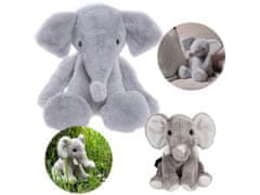 Charlie Bears Charlie Bears, Komplet dveh plišastih igrač iz serij Bear&Me in Cuddle Cubs, SLON – idealno za dojenčke in otroke