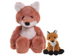 Charlie Bears Charlie Bears, Komplet dveh plišastih igrač iz serij Bear&Me in Cuddle Cubs, LISICA – idealno za dojenčke in otroke