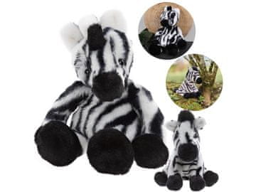 Charlie Bears Charlie Bears, Komplet dveh plišastih igrač iz serij Bear&Me in Cuddle Cubs, ZEBRA – idealno za dojenčke in otroke