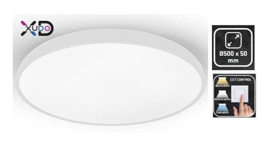 master LED LED stropna svetilka 72W 5760lm CCT IP20 120° Ø50cm bela