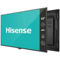 Hisense  digital signage zaslon 49BM66AE 49'' / 4K / 500 nits / 60 Hz / (24h / 7 dni )