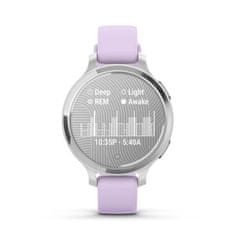 Garmin Lily 2 Active pametna ura, Silver/Jasmin Purple