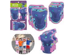Disney DISNEY Stitch Otroški ŠČITNIKI za rolerje, kolesa, skuterje - KOMPLET kolena, komolci, zapestja