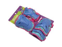 Disney DISNEY Stitch Otroški ŠČITNIKI za rolerje, kolesa, skuterje - KOMPLET kolena, komolci, zapestja