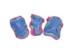 Disney DISNEY Stitch Otroški ŠČITNIKI za rolerje, kolesa, skuterje - KOMPLET kolena, komolci, zapestja
