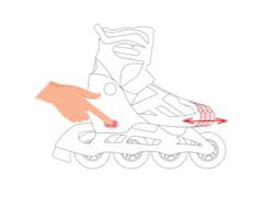 MARVEL COMICS MARVEL Spider-Man Rolke soft boot 3 v 1 za otroke, nastavljive, LED - klasične, trening drsalke, rolerji 34-37 EU
