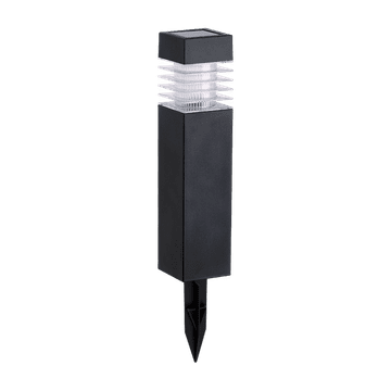ELMARK solarna LED svetilka 0.08W IP44 črna