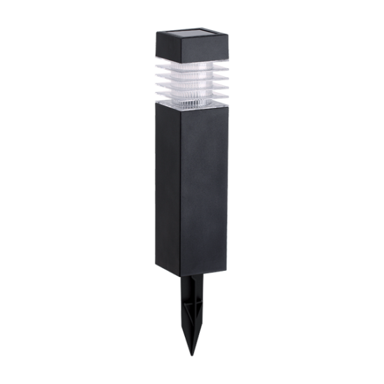 ELMARK solarna LED svetilka 0.08W IP44 črna