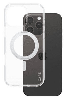  Panzerglass Care Kickstand ovitek za iPhone 16 Pro Max, srebrn