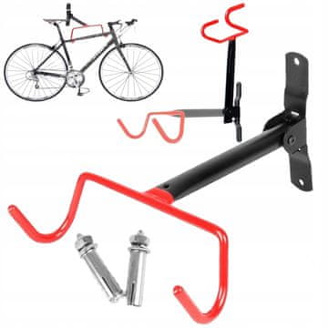 Korbi Stenski nosilec za kolo, stenski obešalnik za kolo, praktična kljuka 15 kg