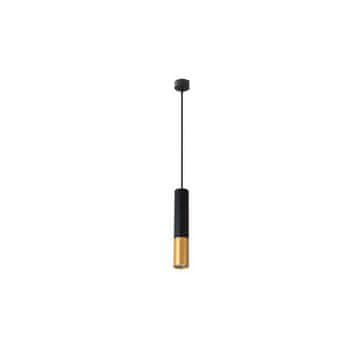 master LED Viseča svetilka 1xGU10 za LED IP20 črno/zlata KEON