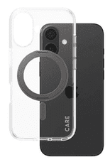 PanzerGlass Care Kickstand ovitek za iPhone 16, črn (1321)