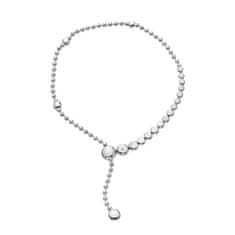 Hot Diamonds Srebrna zapestnica z diamantom Linked DL709