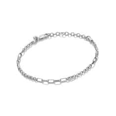 Hot Diamonds Elegantna srebrna zapestnica Linked DL702