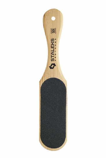 STALEKS Lesena pilica za stopala 100/180 (lesena pilica za pedikuro)