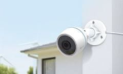 EZVIZ IP kamera H3C 2MP/ krogla/ Wi-Fi/ 2Mpix/ zaščita IP67/ 4mm objektiv/ H.265/ IR osvetlitev do 30m/ bela