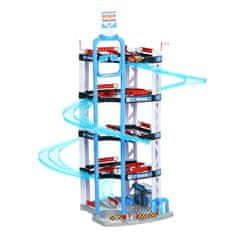 Klein Toys Theo Klein 2813 Bosch Avtomobilska Storitev – Večnadstropni parkirni objekt z 5 nivoji
