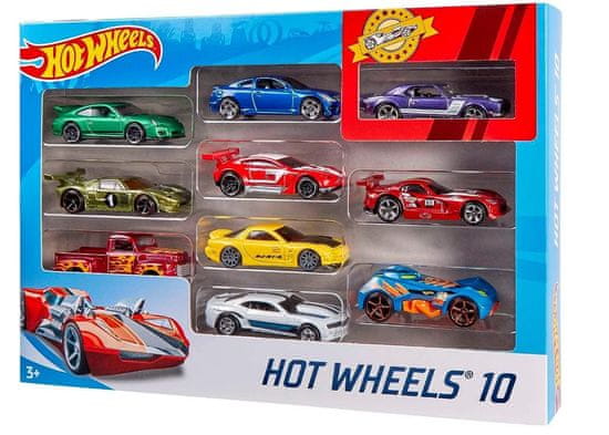 Hot Wheels Hot Wheels Exclusive Avto Set, 10 kom (54886)