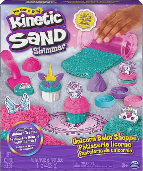 Kinetic Sand Kinetic Sand - Komplet za peko s samorogom
