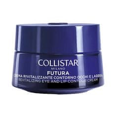 Collistar Futura revitalizacijska krema za predel okoli oči in ustnic 15 ml